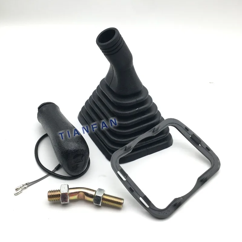 Excavator parts for Komatsu handle glue 120 200-6 210 270 350 450-7-8 joystick dust jacket assembly