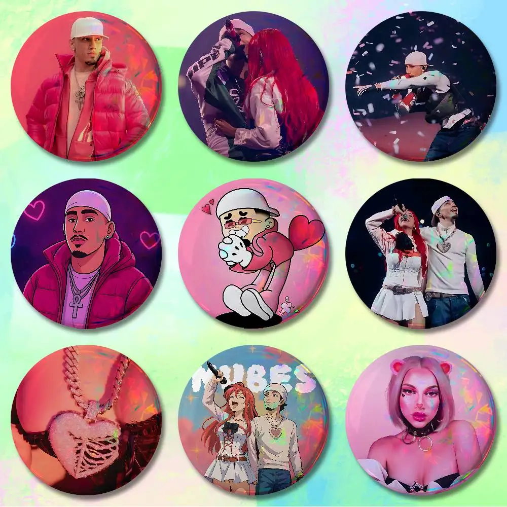 

O-Omar C-Courtz PRIMERA MUSA Enamel Pin Tinplate Round Brooch Cosplay Nijigen Otaku Culture Badges 58mm 44mm 32mm 75mm 25mm