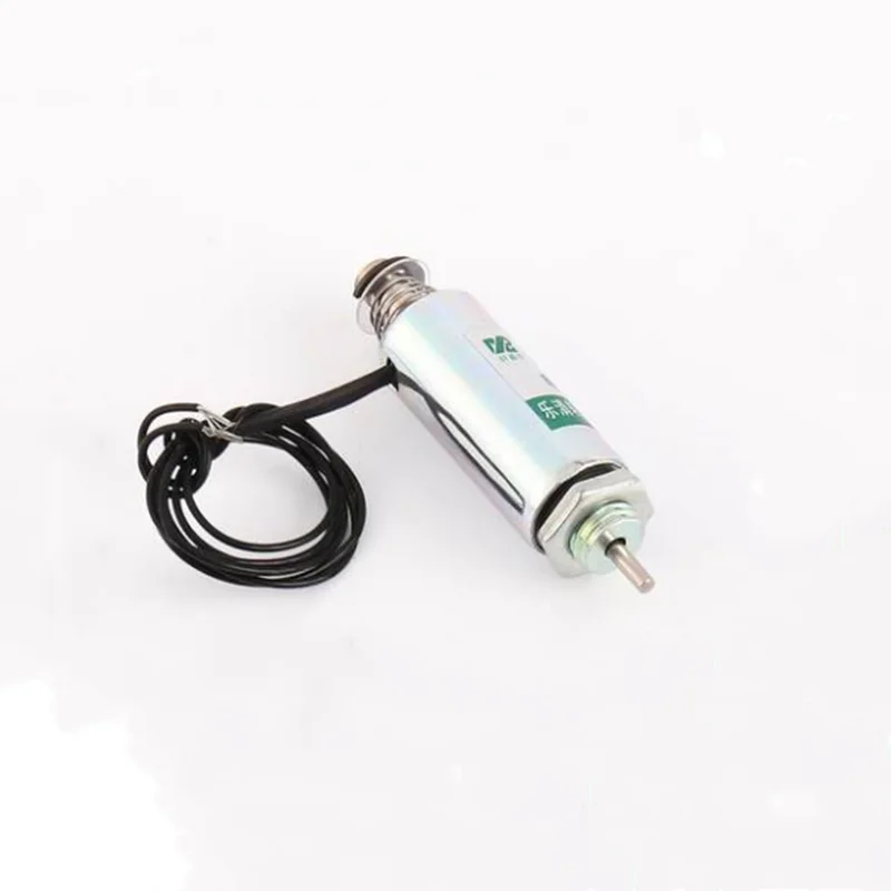 XRN-13-30TL-DC12V/DC24-50g-Force-6mm-Tubular-Push-Type-Electric-Solenoid-Electromagnet