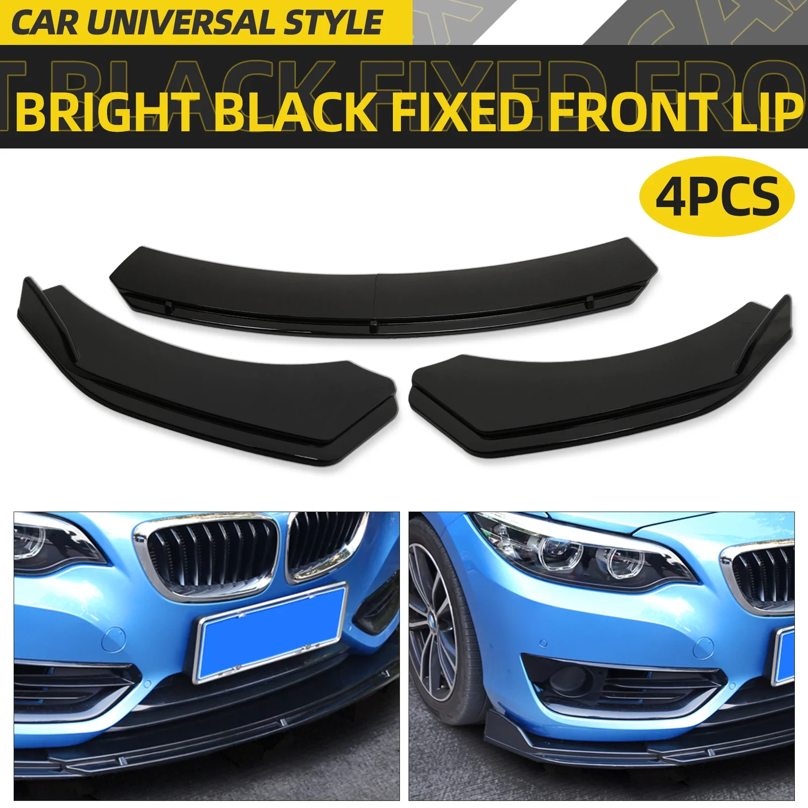 4PCS Car Front Bump…