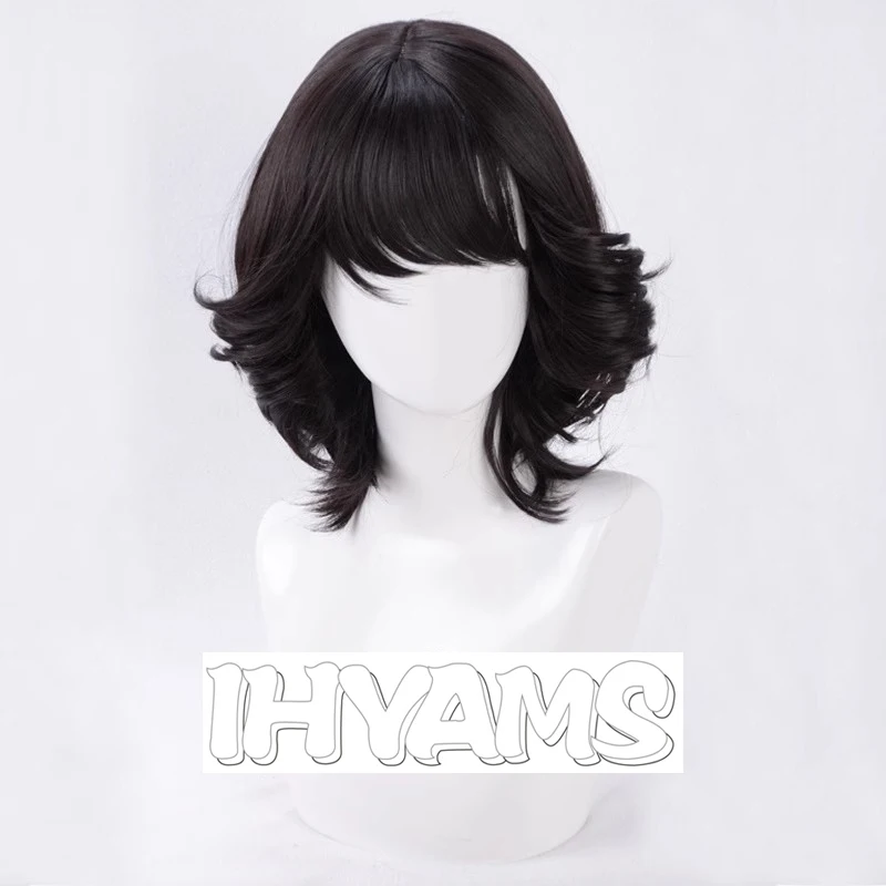 

Today I am a Delinquent Riko Akabane Black Short Cosplay Wigs Heat Resistance Fiber