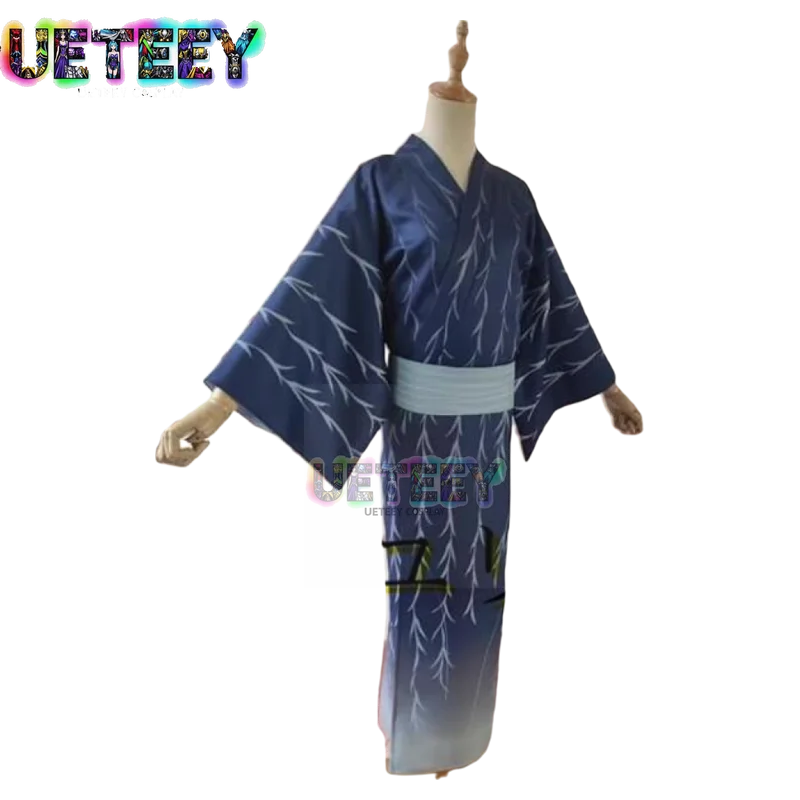 UETEEY COS Touken Ranbu Cosplay Smiling Seiji Cosplay Yukata Kimono Cosplay Male Halloween Anime Costume Custom Size - view 2