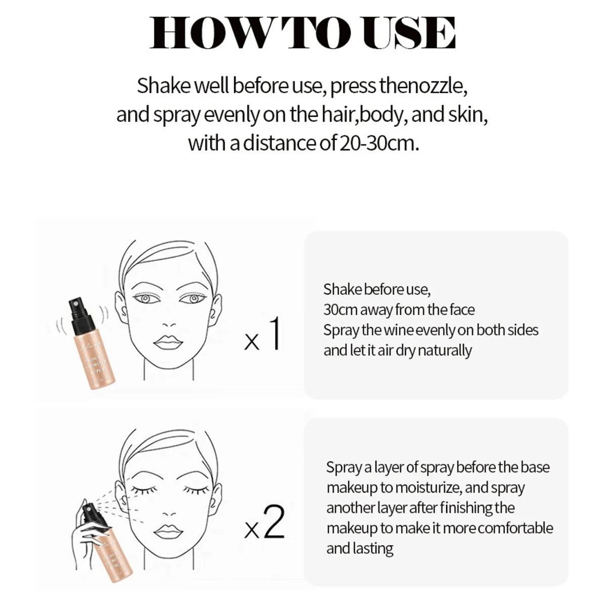 30ml ボディグリッタースプレー シャイン パール光沢 ハイライトパウダー ブライトニングメイクアップ パーティーパフォーマンス 音楽祭に最適