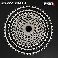 GOLDIX-Cassette ultraligero de 12 velocidades para bicicleta de montaña, HG 12S 11-51T/12S 11-46T XD 10-46T/10-51T 12V K7, piñón CNC para SHIMANO SRAM