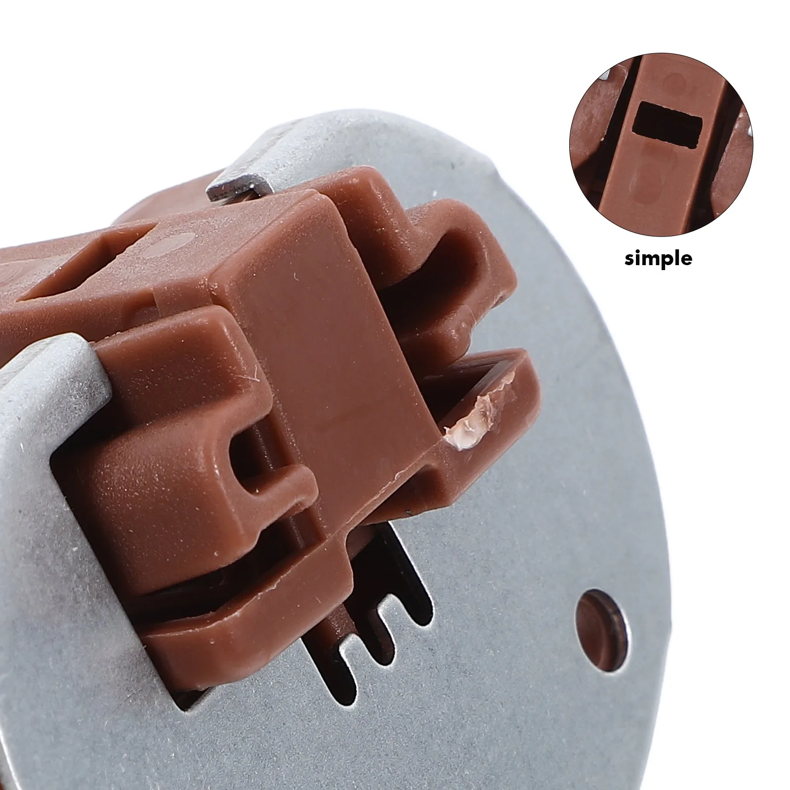 

2 Sets Slide Rail Accessories Drawer Rollers Stopper Track Plastic dresser slides stopper undermount bottom center mount drawer