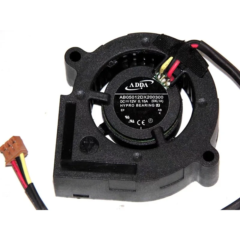 New Fan for ADDA AB05012DX200300 5020 12V 0.15A Projector Fan 50 * 50 * 20MM