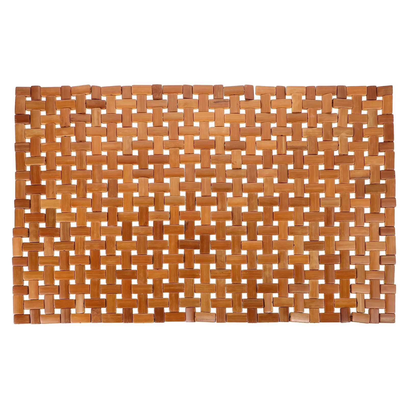 

Коврик для ванной из бамбука, нескользящий, для пола в ванной комнате, аксессуар для ванны, коврик для душа