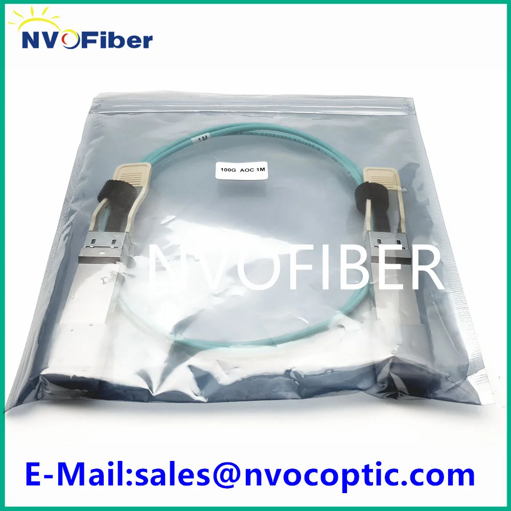 XINCOPTIC XC-100G-AOC 100G QSFP28 OM3 2M MPO SFP Module OM3 Active Optic Cable Compatiable Intel E810-CQDA2/CE8850E Huawei Code