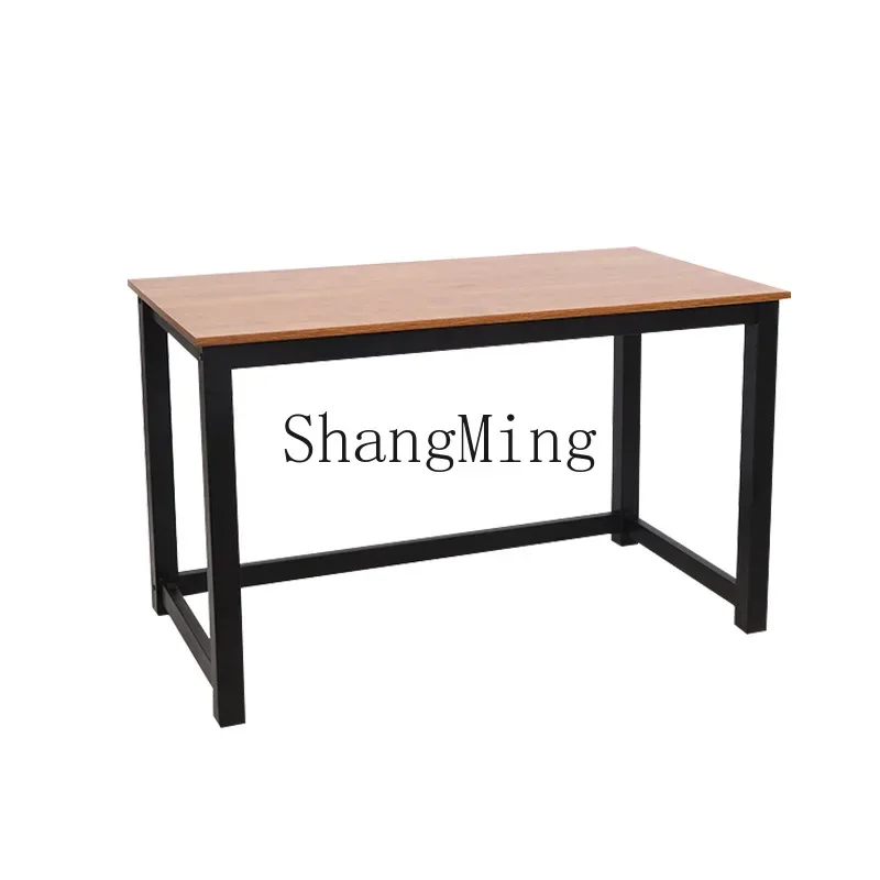 ZYY high-end simple office single table simple steel wood computer desk desktop household model