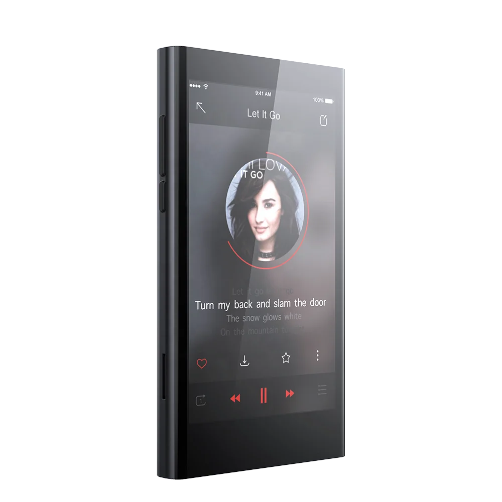 HBNKH Full Touch IPS Screen Mp5 Player with Bt&Wifi Digital Mp5 Music Player with app application MP4 MP5 Player