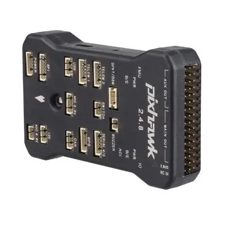 Pixhawk-Contrôleur de vol Ptage PIX 2.4.8 32 bits, pilote automatique avec interrupteur de sécurité 4G SD, buzzer PPM I2C pour accessoires quadrirotor RC