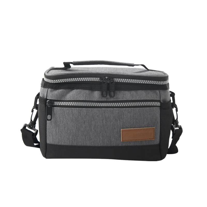mega cooler bag 6L Small Thicken Folding Fresh Keeping Waterproof Aluminum Foil Lunch Bag Insulation Thermal Bag Ice Pack
