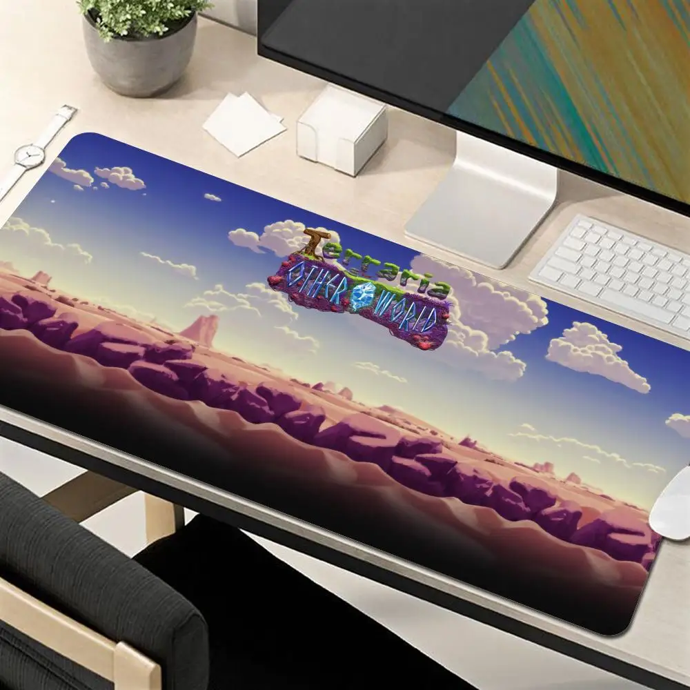 Mouse Mats Terraria PAD Mausepad Gaming Laptop Mat Pads Computer the Table TABL 900 × 400 KEYBOARD Rubber Laptops Gamer Cabinet