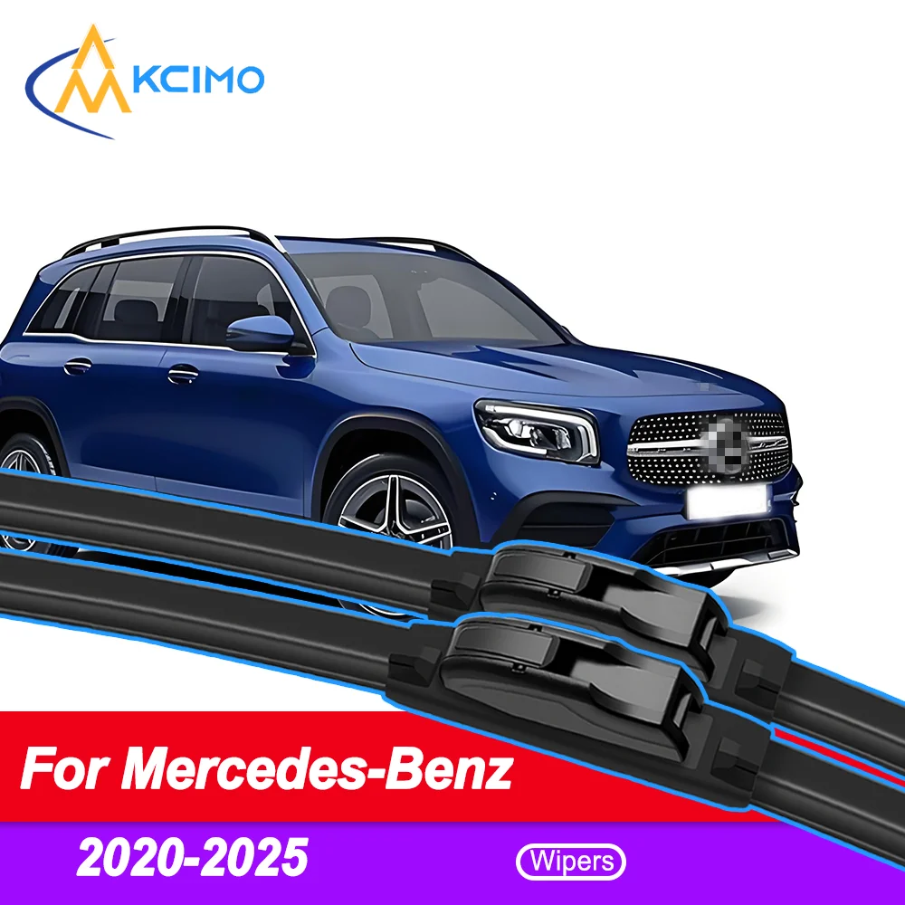 

2PCS HD Car Windscreen Wipers for Mercedes-Benz GLB X247 2020-2025 Front Windshield Auto Wipers Blade Accessories 2025 2024 2023