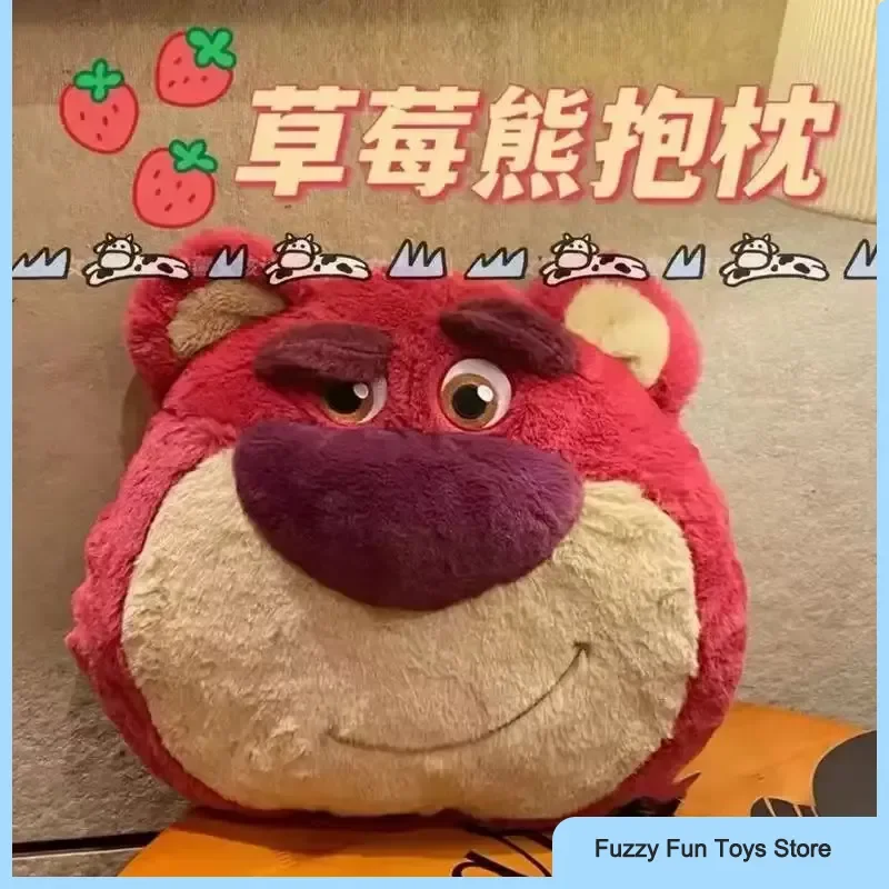 

Cute Lotso Plush Doll Cushion Pillow Room Decor Plush Toys Car Sofa Bolster Sleeping Hug Pillow soft comfortable Surprise Gifts