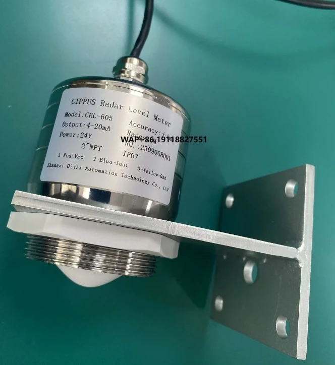 

80 GHz 4-20mA RS485 Radar Level Sensor Liquid Level Measurement Instrument for River Water