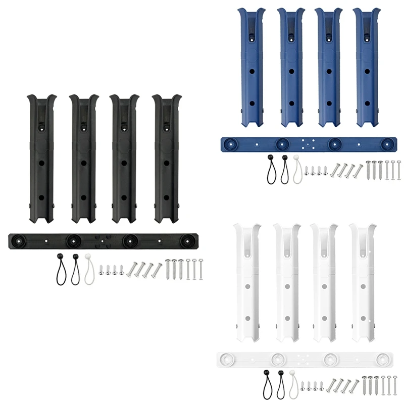 Boat Fishing Rod Rack Holder Portable Spinning Pole Tube Mount Bracket Socket Rack Accessories