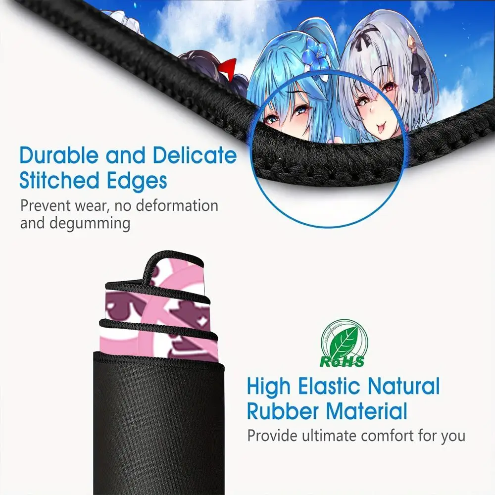 Alfombrilla de ratón sexy, alfombrilla de ratón de Chica de Anime, chicas sexis desnudas sin va sentarse, alfombrilla de ratón para juegos, alfombrilla de ratón de anime Hentai