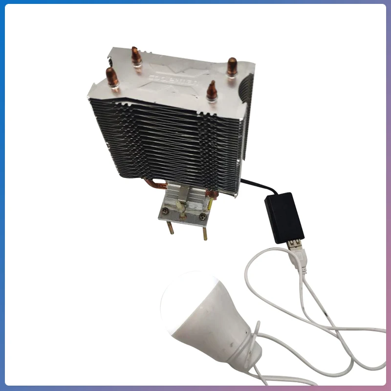 Second Generation Small Thermoelectric Generator Thermoelectric Science Experiment Kit Heat Conversion Demonstration DIY Experim