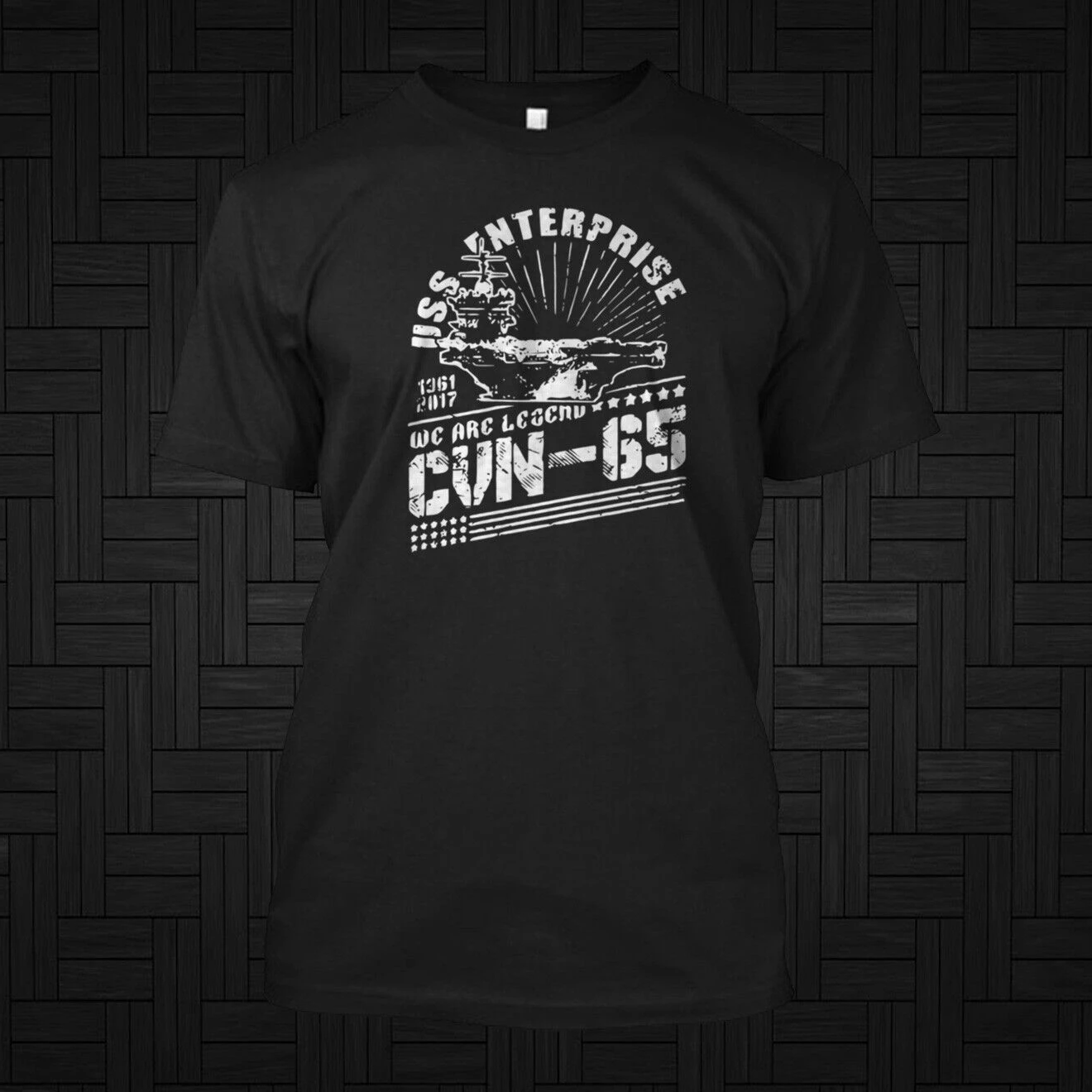 

CVN65 USS Enterprise Aircraft Carrier Naval CVN-65 Custom T Shirt. New 100% Cotton Short Sleeve O Neck T Shirt Casual Men's Top