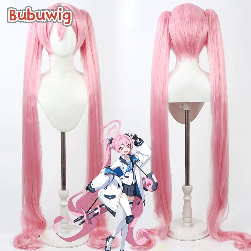 

Bubuwig Synthetic Hair Kurosaki Koyuki Cosplay Wigs Blue Archive Kurosaki Koyuki 120cm Long Pink Ponytail Wig Heat Resistant