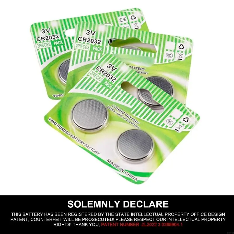 Batteries HX6B polyvalent CR2032 CONOR