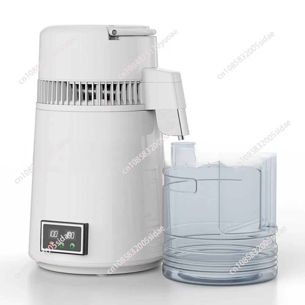 Timing Pure Water Distiller 4L Dental Distilled Water Machine Filter Timer Control Electric Distillation Purifier Container Jug