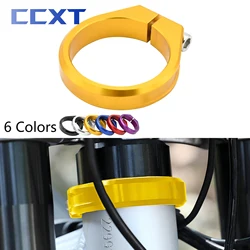 Electric Motocross Motorcycle CNC Steering Column Aluminium Pipe Clamp Reinforced Riser Clamps For Sur-Ron Surron Light Bee X