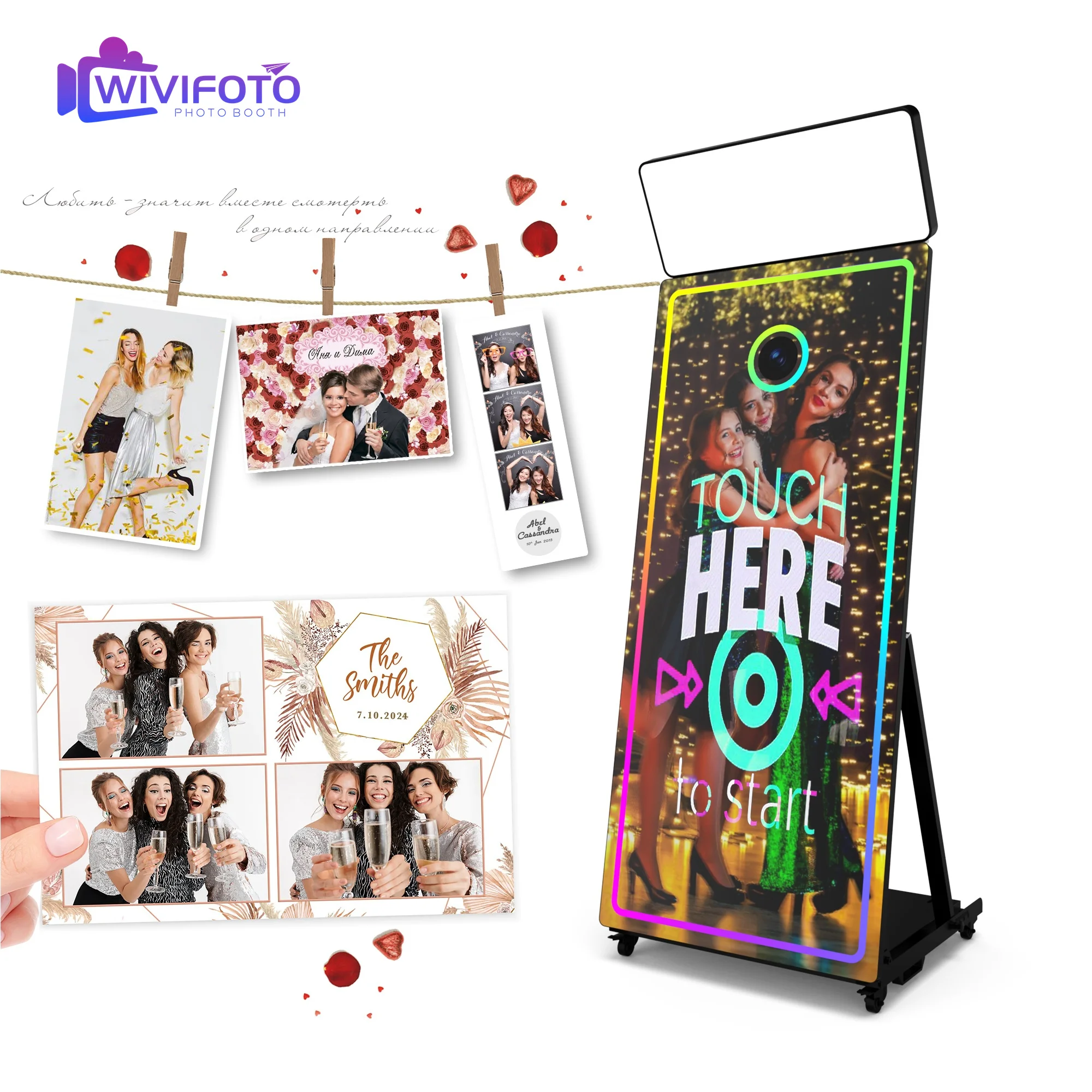 Рисунок 4 - 65-дюймовая зеркальная фотобудка