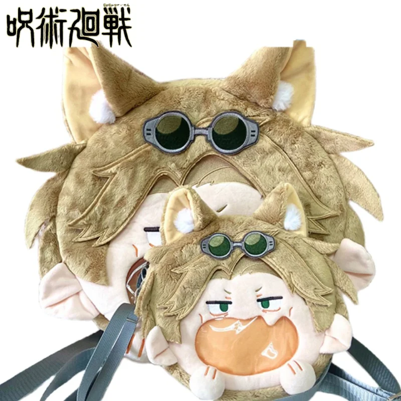 

Рюкзак Jujutsu Kaisen с большим ртом Nanami Kento Itabag, большая емкость для хранения значков, портативное хранилище, праздничные подарки, поездки на работу