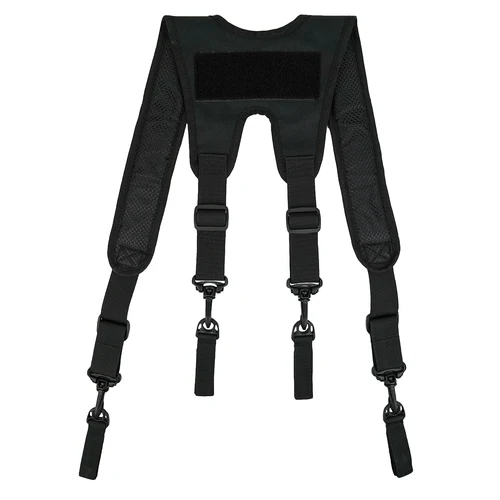 Imagen 2 del producto KUNN Tirantes tácticos para cinturón de herramientas para hombres, arnés de cinturón duradero con accesorios