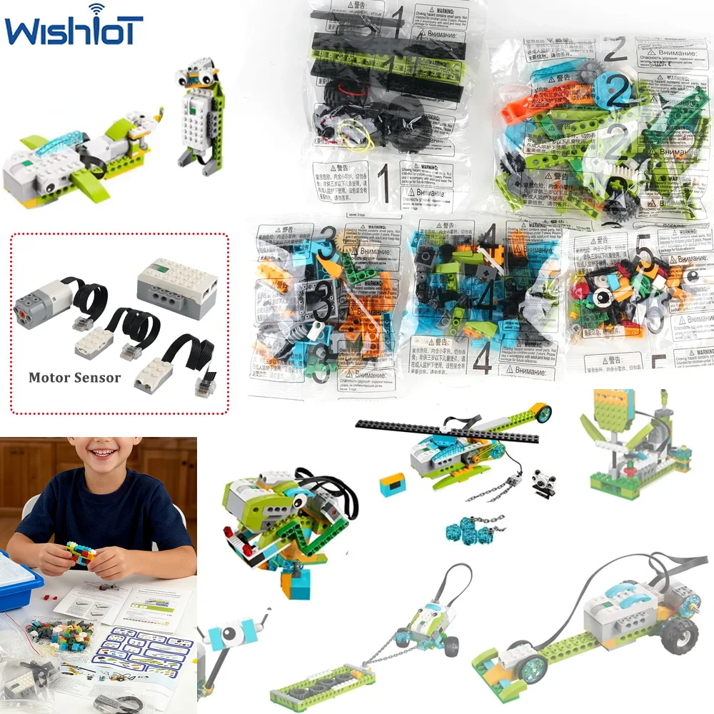 

Обучающая версия 2.0, сделай сам, программированные технологии, строительные блоки, детали, совместимые 45300, собранные детские игрушки, MOC, кирпичи, подарки «сделай сам»