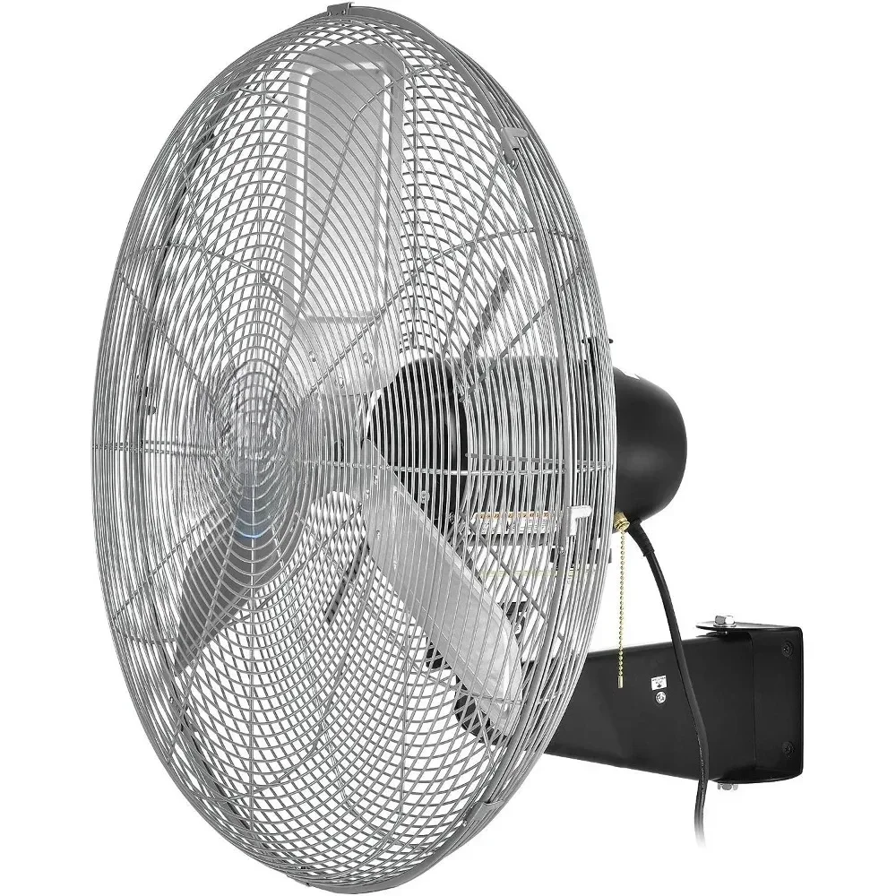 Deluxe Oscillating Wall Mount Fan, 24