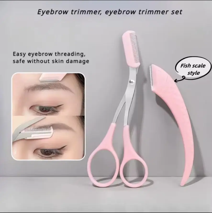 

Eyebrow Trimmer Face Blade Shaver Portable Eye Brow Epilation Hair Removal Safety Eyebrow Cutting Woman Makeup Tools
