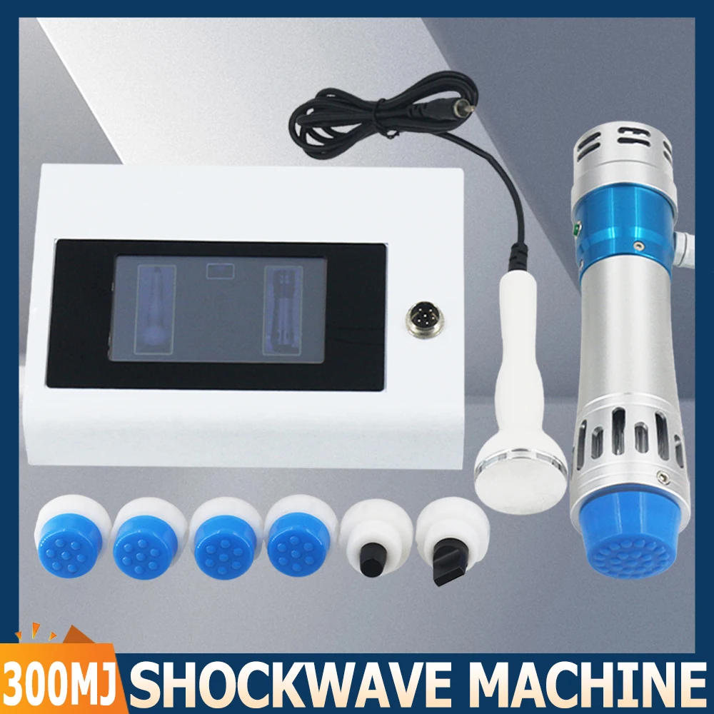 Shockwave Therapy Machine Ultrasound Effective ED Treatment Relieve Neck Pain Professional Shock Wave Relaxation Massager 300MJ