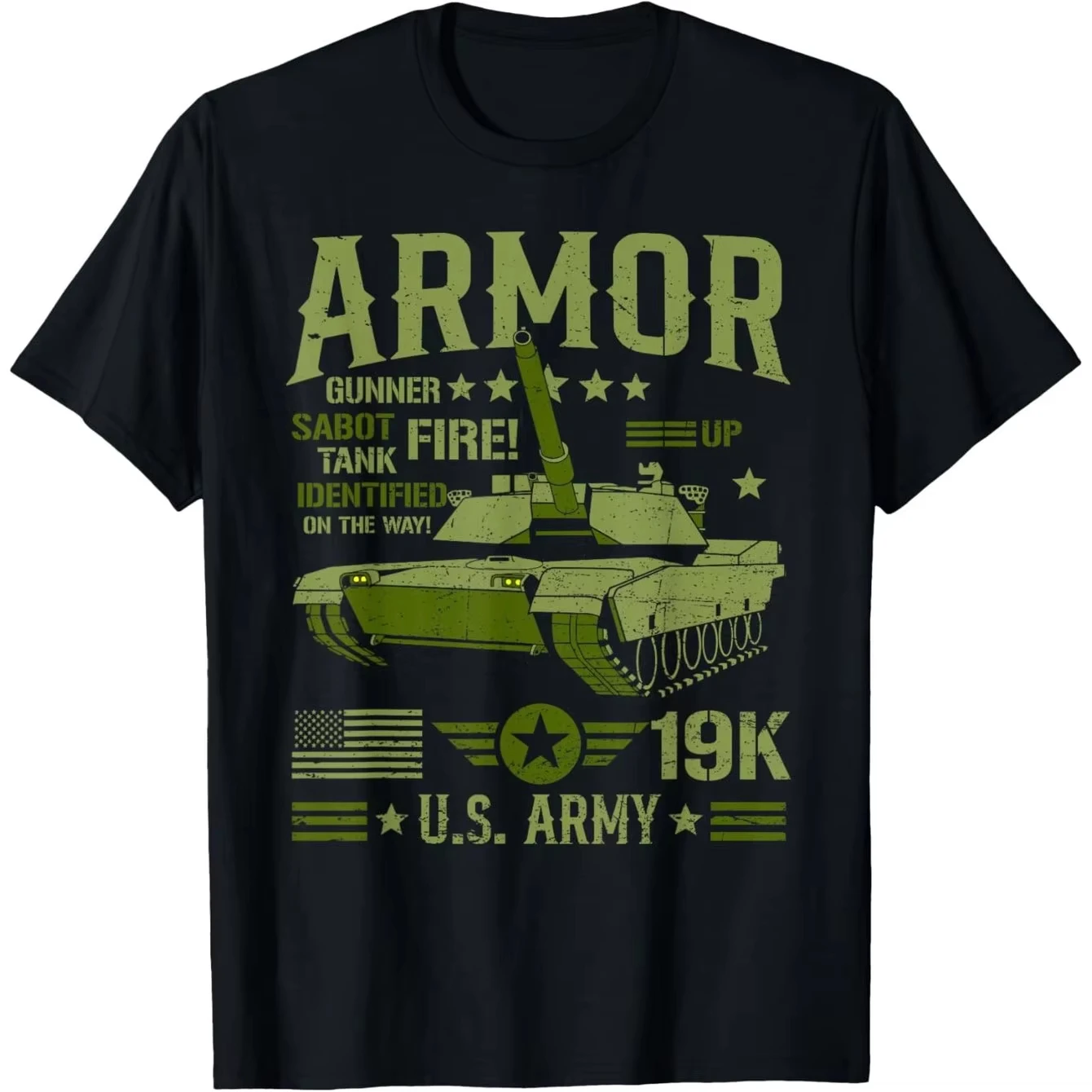 Funny Panzer VI Tiger Graphic Letter Men's Women's T Shirt Streetwear Casual Tee I'm A Cat Person! Men's Military Tank T-Shirt