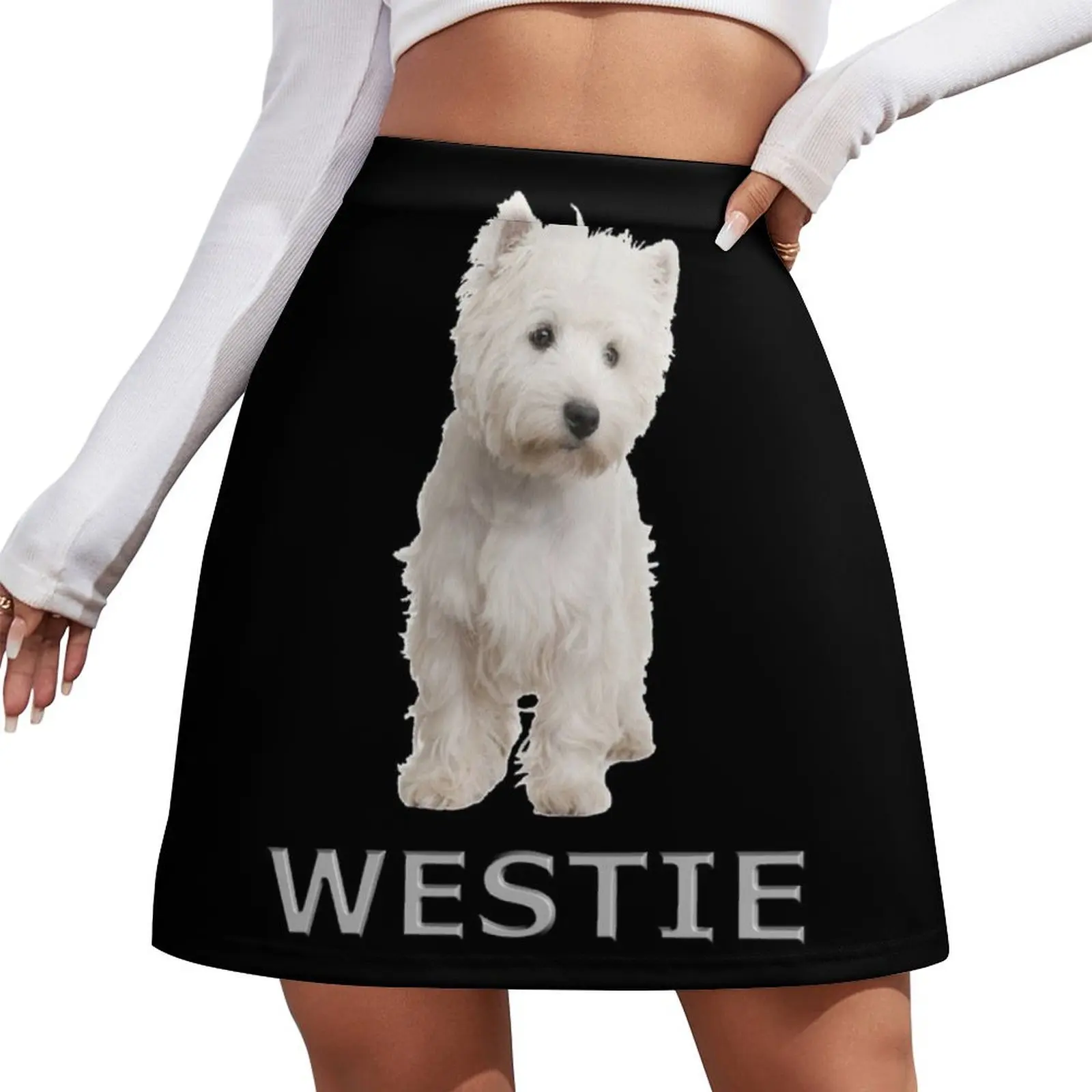 

Westie West Highland White Terrier Mini Skirt Short skirts fairy core luxury evening dresses 2026 Summer dress