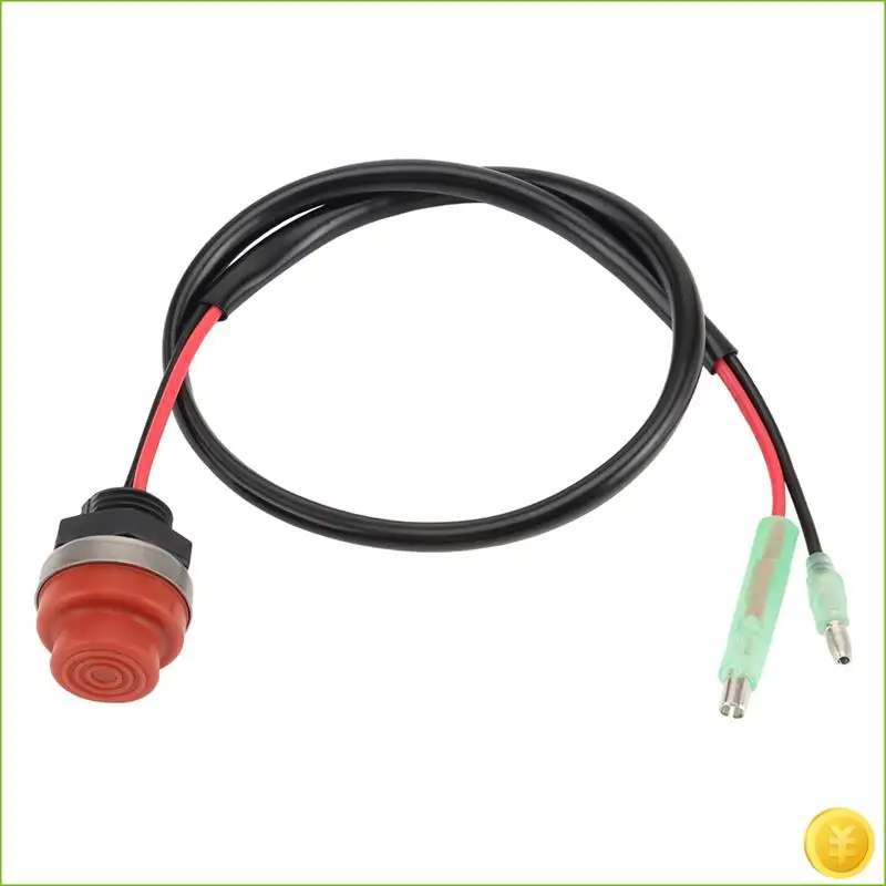 

Outboard Motor Stop Switch For Yamaha 2/4 Stroke Boat Engines–Model Numbers 6A082550 6E0 82550 01 6L5 82550 00 6A0-82550-01