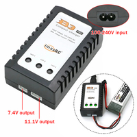 iMax B3 Pro Balancer Charger EU/US Plug 10W 2s 3s Lipo Battery 7.4V 11.1V 10w Compact Power Adapter Supply for Car RC Model