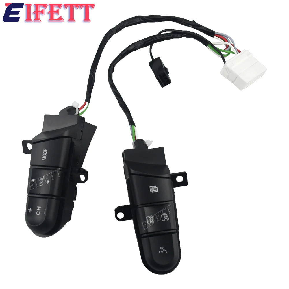 Button With Green Backlight 36770-SNA-D12 Steering Wheel Button Switch For Fit 09-14 City 06-11 Civic For Honda 08-13