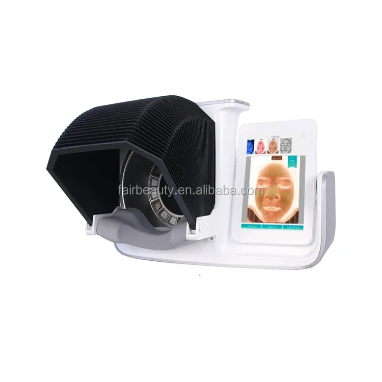 

Skin condition analyser skin scanner machine with camera for moisture oil measure