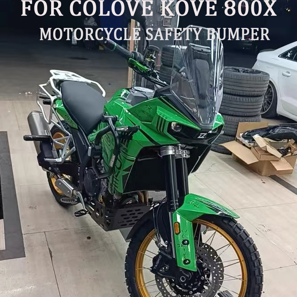 800X Bumper Motorcycle Bumper Landing Protection Kit 2024 For Colove KOVE 800X Upper and Lower Protection Bumper 800X Accessorie