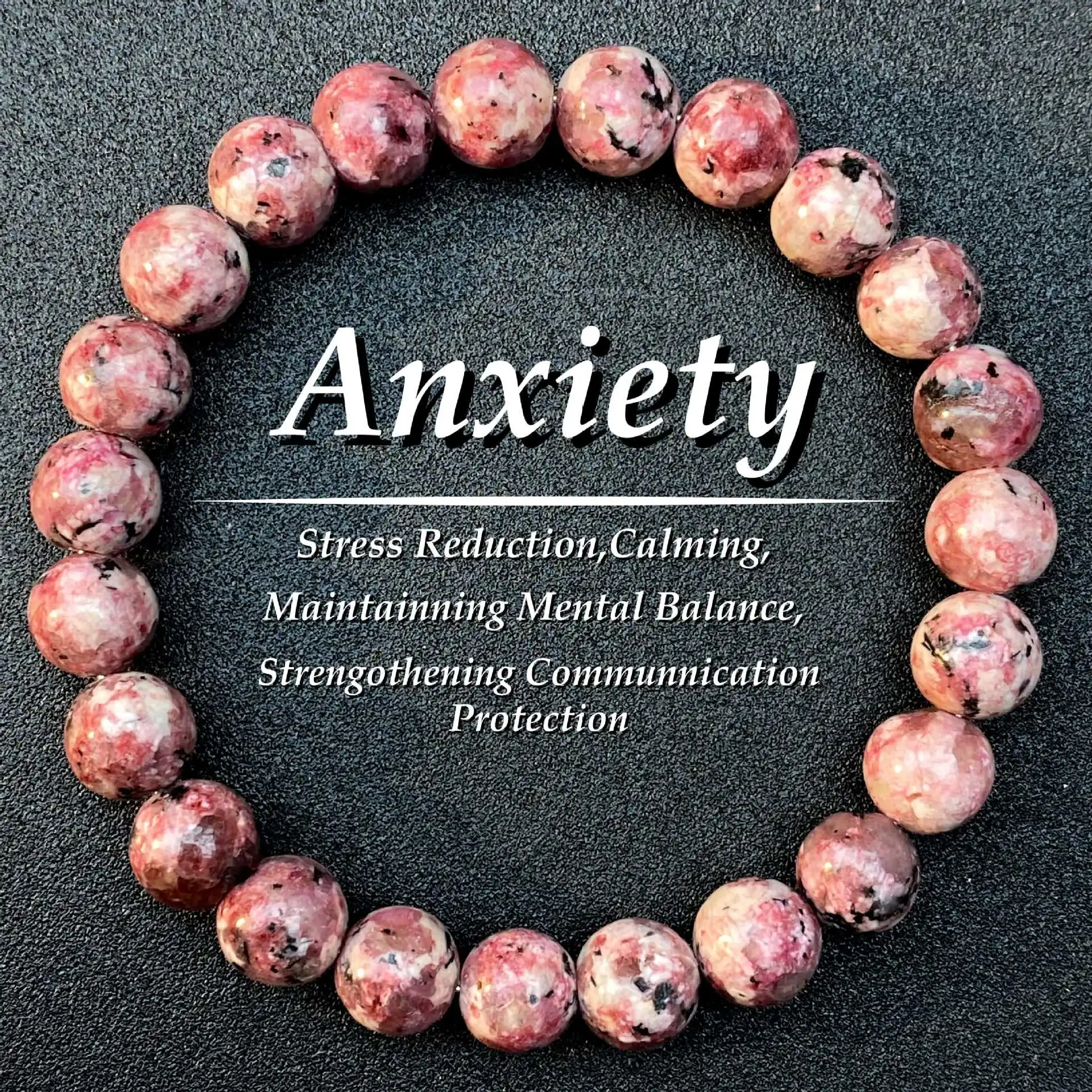 Colorful Imperial Jasper Rose Quartz Beaded Bracelet Women Fashion Jewelry for Love and Friendship bracelet for women charm