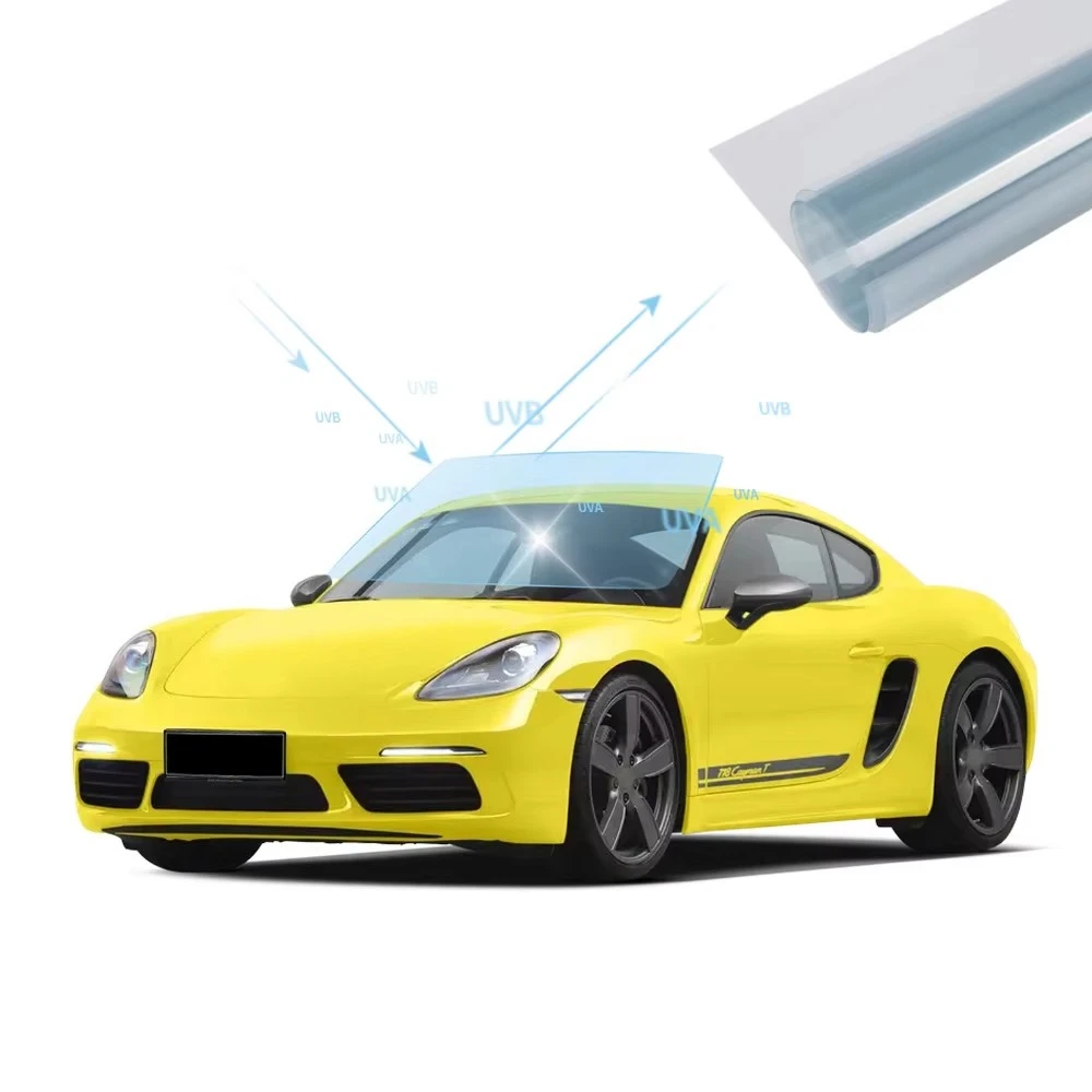 

KPU против царапин, ремонт переднего оконного стекла, секундная защитная пленка для лобового стекла с защитой от взрыва, УФ-излучения, антибликовое покрытие