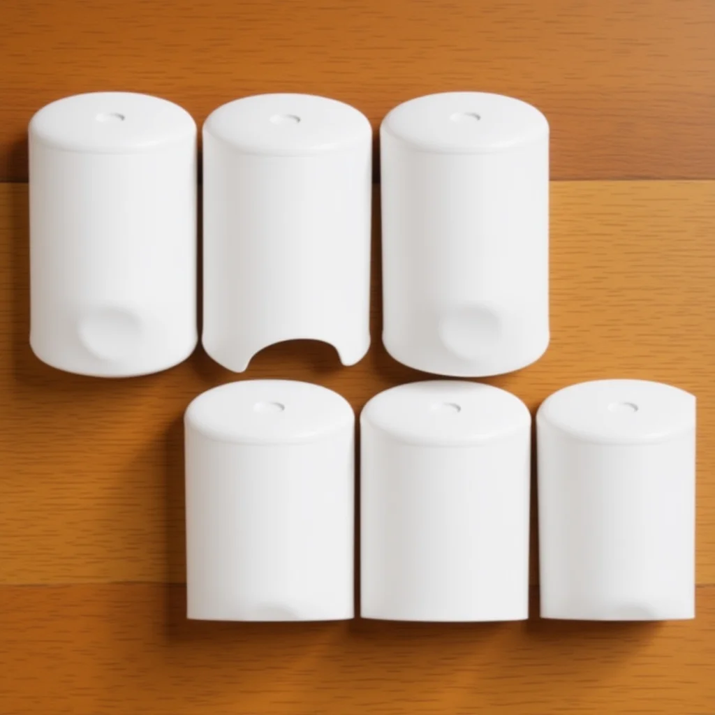 6 قطع من واقيات مقبض الباب من السيليكون لسلامة الأطفال، واقيات حافة درج الطفل، مقبض أثاث متين #6