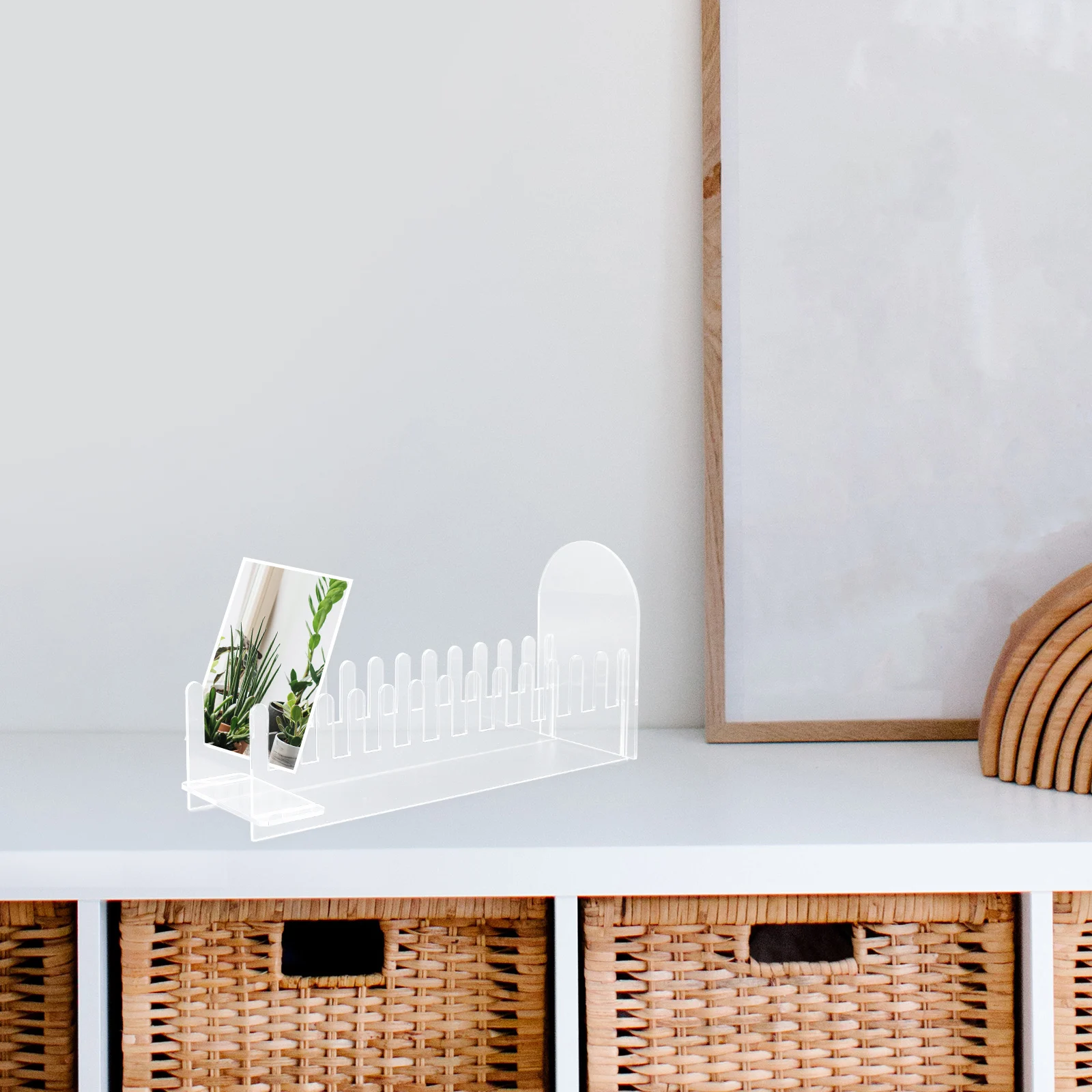 

Greeting Card Display St Acrylic Postcard Holder Collector Rack Stylish Retail Vendor Event Trading Wall Business