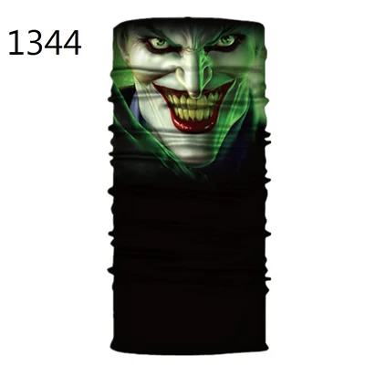 Balaclava Seamless Magic Scarf Neck Face Cover Ghost Skull Skeleton Head Bandana Shield Headband Headwear Bandanas Men Bicycle