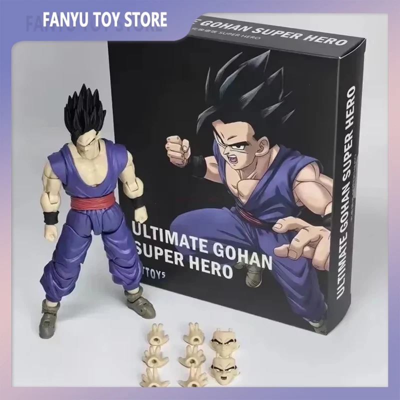 New Gohan Beast Figures Action Model Toys Cttoys Son Anime Dragon Ball Ultimate Gohan Super Hero Figura Pvc Kids Birthday Gifts