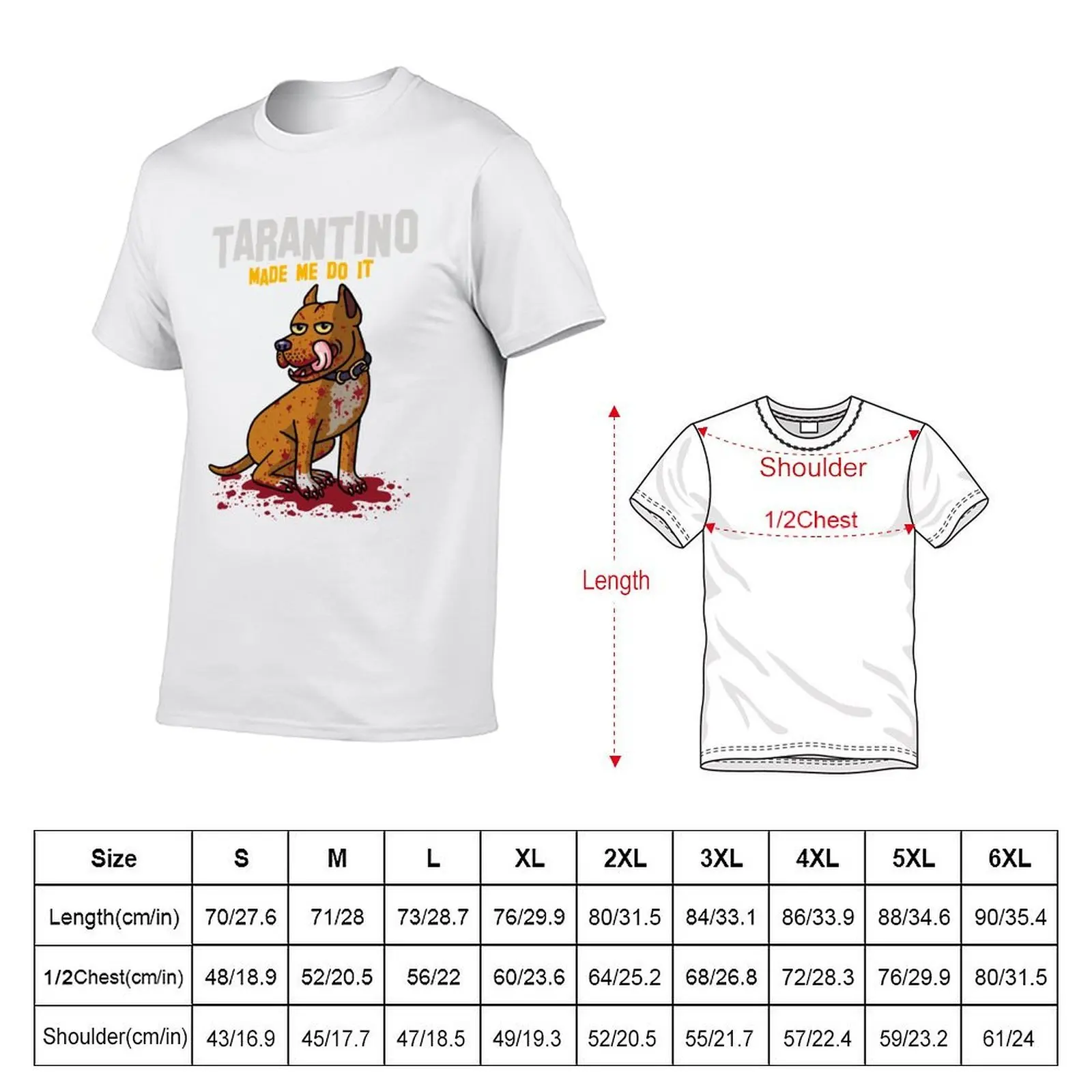 Tarantino made me do it T-Shirt t shirts with prints essential t shirt T-Shirt
