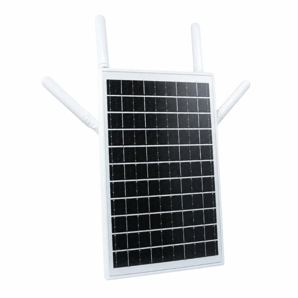 Waterproof 4G WiFi6 Solar Router 600Mbps 18000mAh Solar Modem Router SIM Card RJ45 4G LTE WiFi Extender Off Grid Living